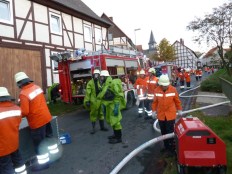 Einsatzübung Löschzug II 2011 Foto Einsatzübung Löschzug II 2011